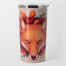 Fall Fox Travel Mug