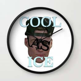 Cool As Ice Sunglasses Wall Clock
