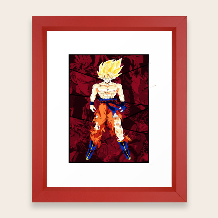 Goku Vs Broly Dragon Ball Framed Art Print By Makaiworld Society6 Jiren is an extremely skilled fighter, so much that he could go toe to toe with an incomplete ui user that rivaled his power see jiren vs hit, jiren vs berserker kale, etc. society6