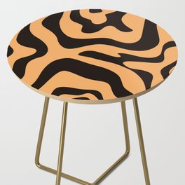 12 Abstract Swirl Shapes 220711 Valourine Digital Design Side Table