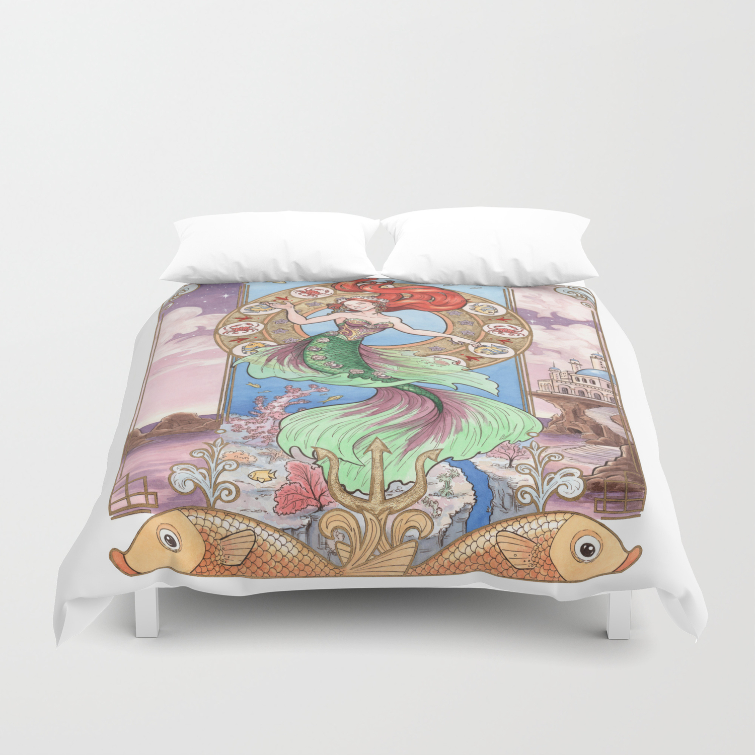 Every Girl Is A Princes 01 Andersen S The Little Mermaid Duvet