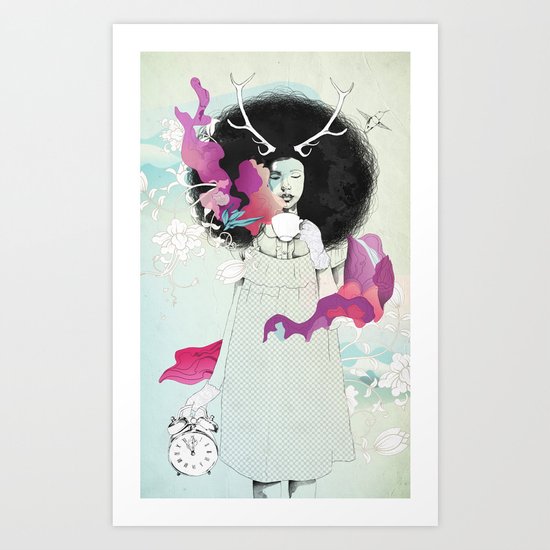 Tea Time Art Print