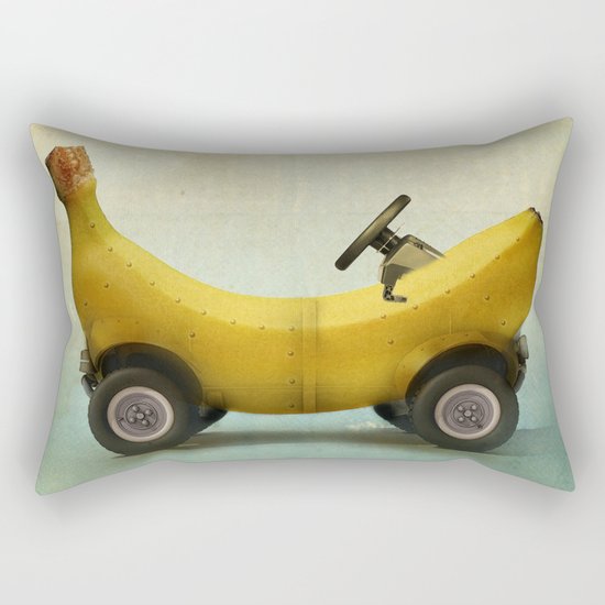 Banana Buggy Rectangular Pillow