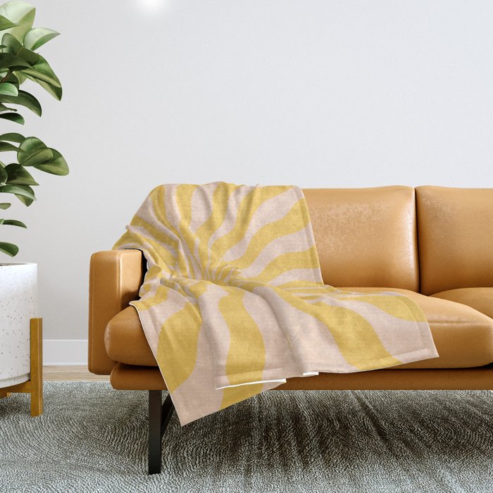 Yellow sales throw blankets