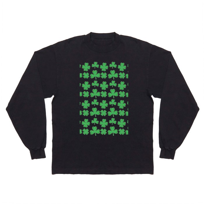 St Patrick's day clovers Long Sleeve T Shirt