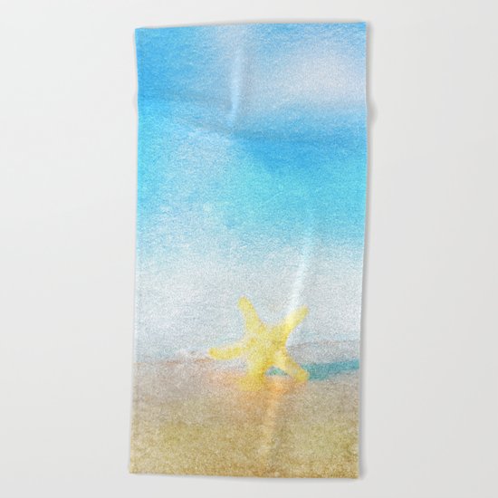 Tropical Sea #6 Beach Towel