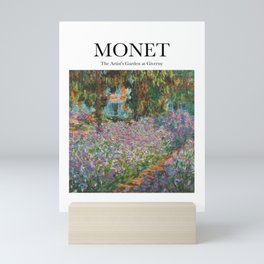 Monet - The Artist's Garden at Giverny Mini Art Print
