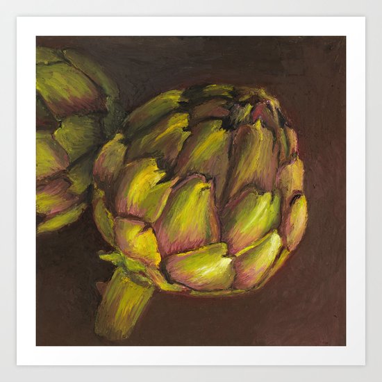 Artichoke Art Print