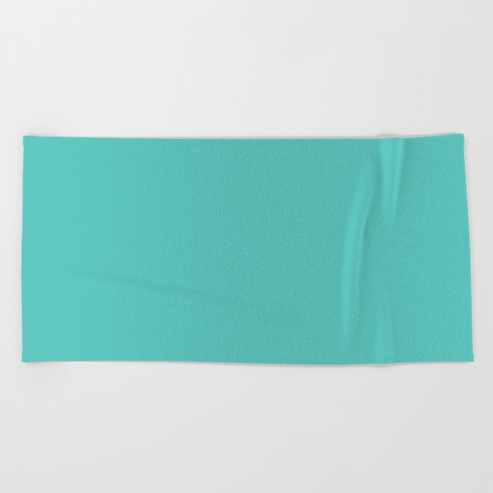 Toothpick Fusion ~ Turquoise Beach Towel