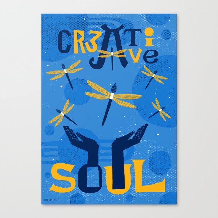 Creative Soul Canvas Print