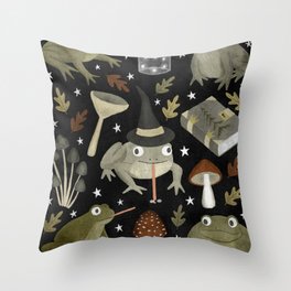 toad spells Throw Pillow