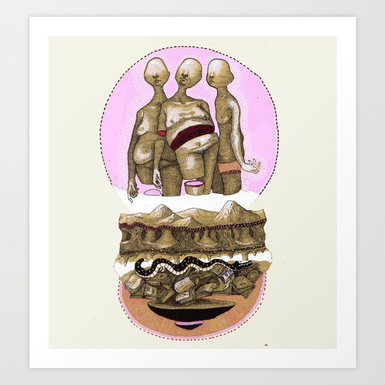 layers Art Print