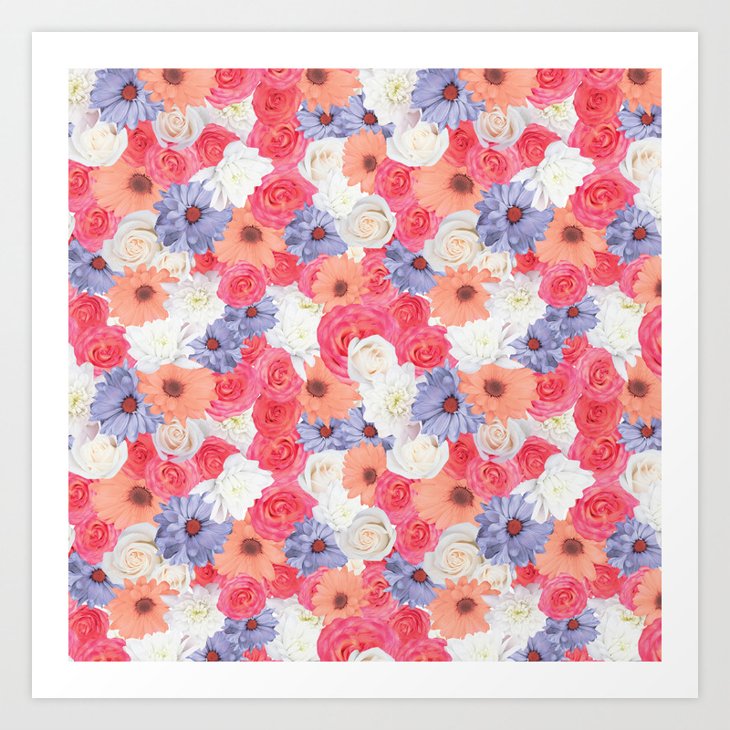 Magic Garden Art Print By Martaolgaklara Society6