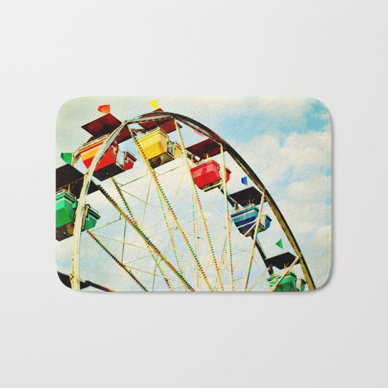 round and round we go Bath Mat