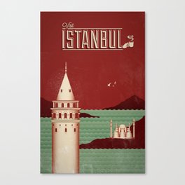 Visit Istanbul Canvas Print