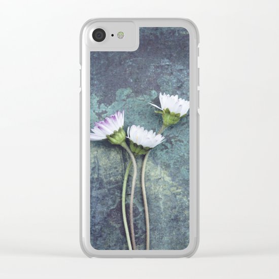 Daisies Clear iPhone Case