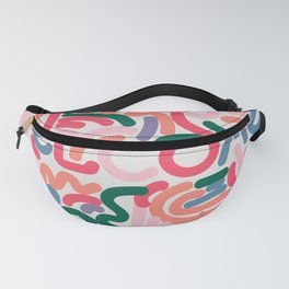 white big welcome Fanny Pack