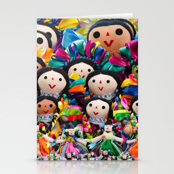 Traditional Mexican dolls Stationery Cards