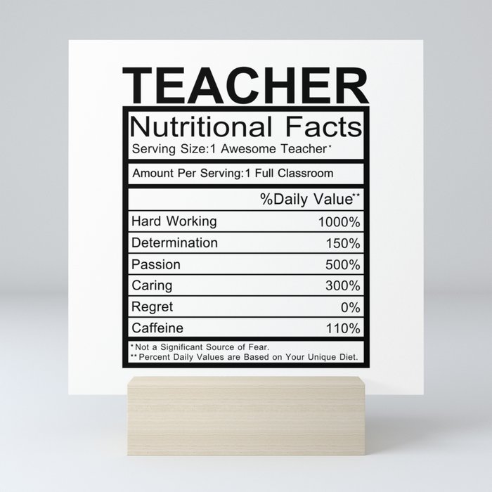 Teacher Mini Art Print