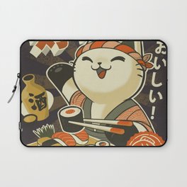 Cat Sushi Laptop Sleeve