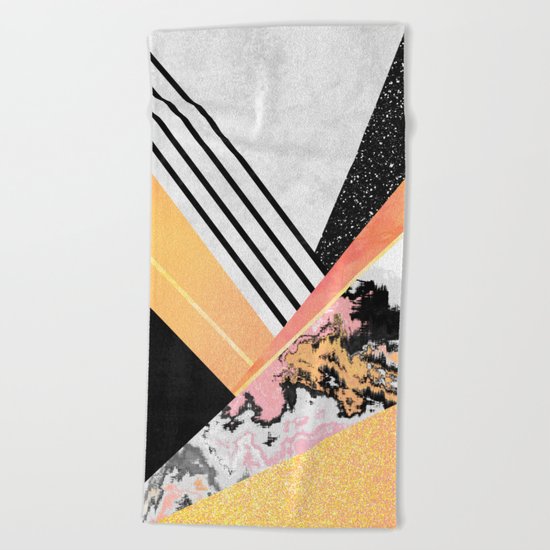 Geometric Summer Beach Towel
