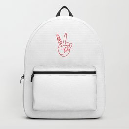 Peace Love Backpack
