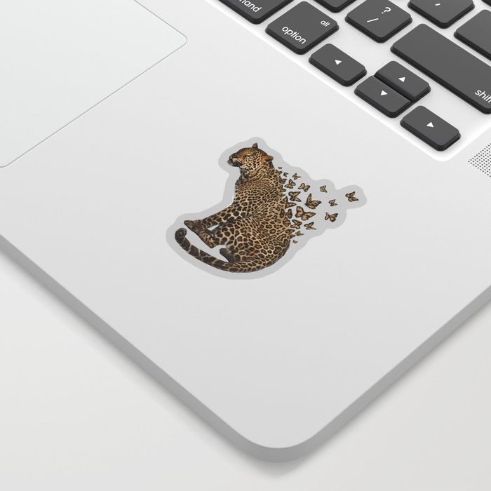 Leopard Metamorphosis Sticker