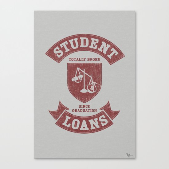 School Pride Canvas Print