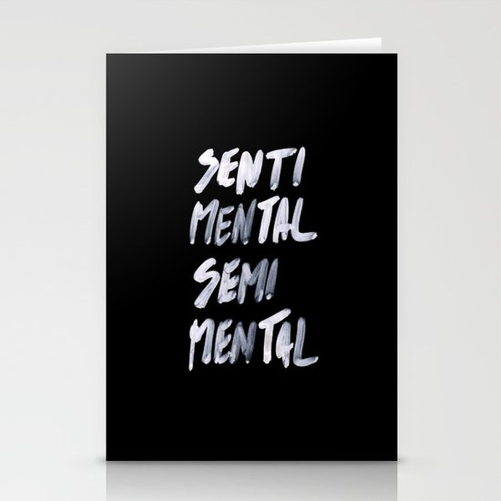 Semimental Stationery Cards