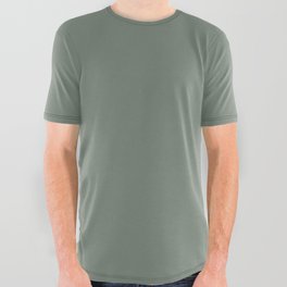 Sage Wisdom Green All Over Graphic Tee