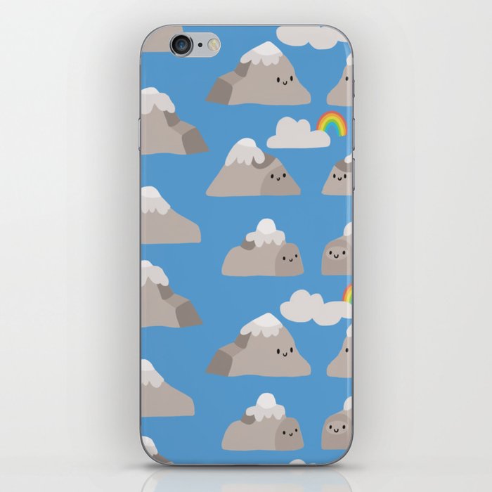 Happy Mountains iPhone Skin