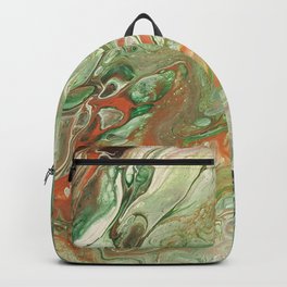 Copper on Green Backpack