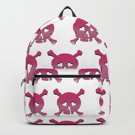 Pink Skull Backpack