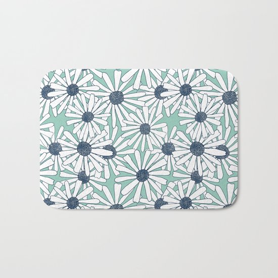 Because Daisies Bath Mat