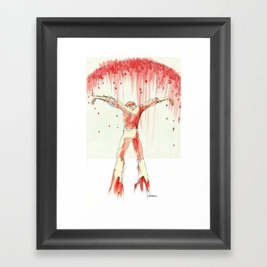 from the water Framed Art Print