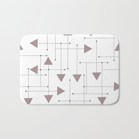 Lines & Arrows Bath Mat