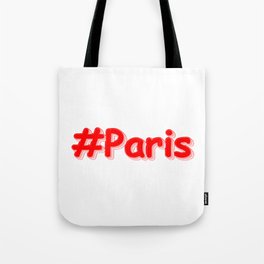 "#Paris" Cute Design. Buy Now Tote Bag
