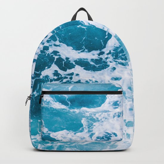 Perfect Ocean Sea Waves Backpack