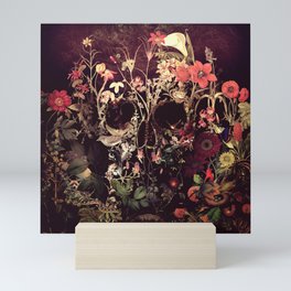 Bloom Skull Mini Art Print