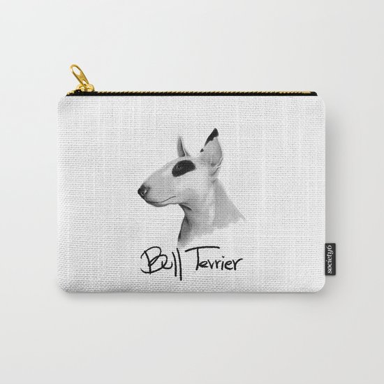 Bull Terrier Carry-All Pouch