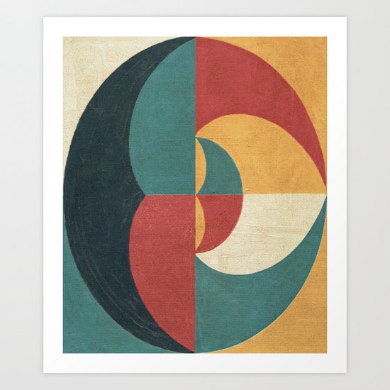 Lunar Phase Art Print