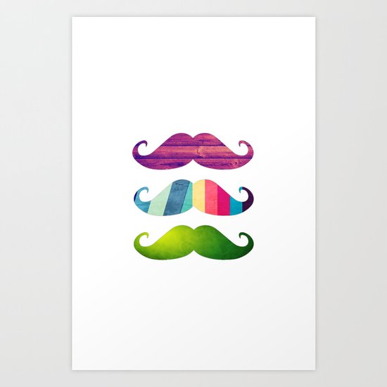 Mustachio special for iPhone Art Print