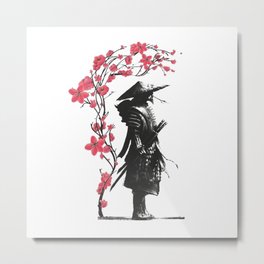 Samurai Master Metal Print