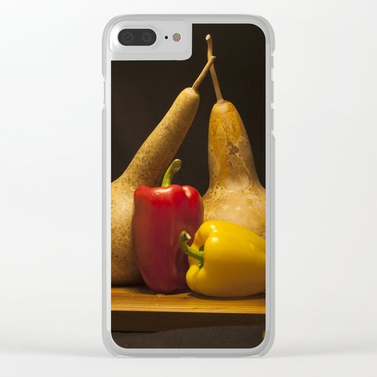 Vegetable Still life Clear iPhone Case
