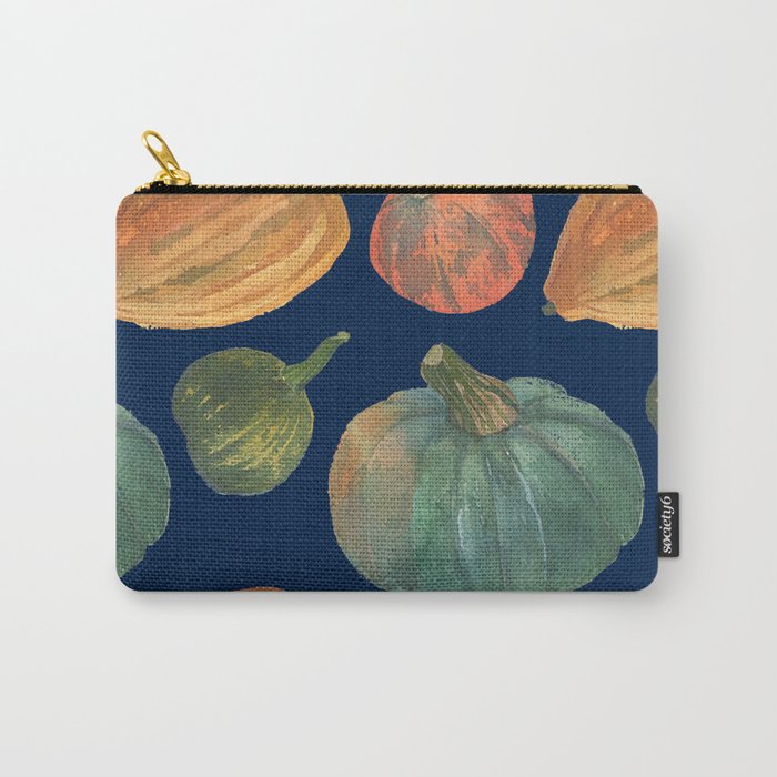 Pumpkin vegan pattern Carry-All Pouch