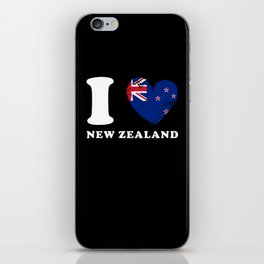I Love New Zealand iPhone Skin