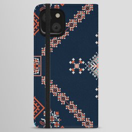Ukrainian embroidery pattern 51 iPhone Wallet Case
