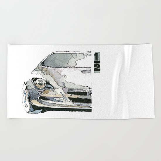 1/2 Beach Towel