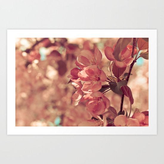 Ode to pink Art Print