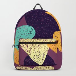 colorful hearts beautiful design Backpack